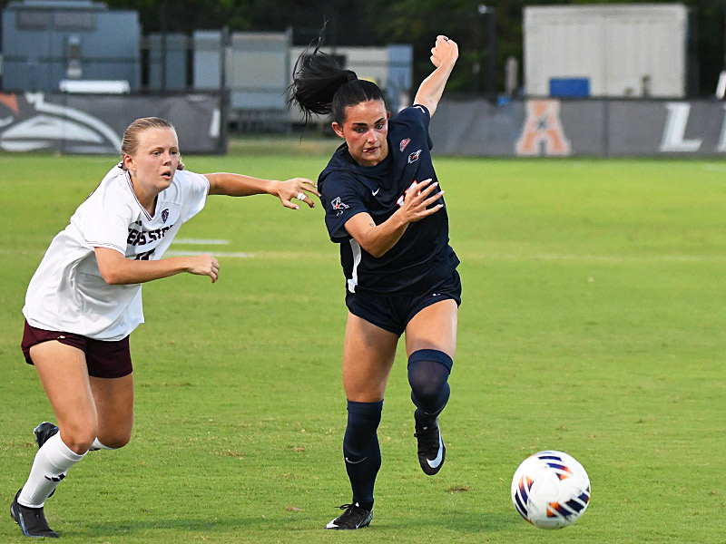 Sadie Paul. UTSA and Texas State tied 2-2 in their women's soccer season opener on Wednesday, Aug. 12, 2026, at Park West. - photo by Joe Alexander