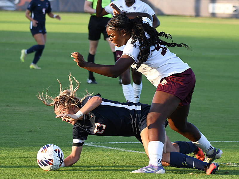 Brooklyn Bailey. UTSA and Texas state tied 2-2 in the 2026 women's soccer season opener on Wednesday, Aug. 12, 2026, at Park West. - photo by Joe Alexander