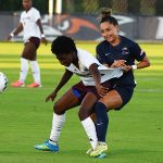 Leah Varela. UTSA and Texas state tied 2-2 in the 2026 women's soccer season opener on Wednesday, Aug. 12, 2026, at Park West. - photo by Joe Alexander