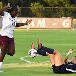 Brooklyn Bailey. UTSA and Texas state tied 2-2 in the 2026 women's soccer season opener on Wednesday, Aug. 12, 2026, at Park West. - photo by Joe Alexander