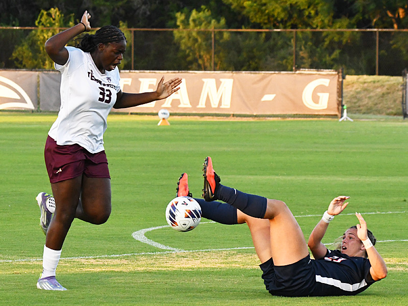 Brooklyn Bailey. UTSA and Texas state tied 2-2 in the 2026 women's soccer season opener on Wednesday, Aug. 12, 2026, at Park West. - photo by Joe Alexander