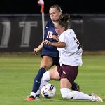 Lilli Denhardt. UTSA and Texas state tied 2-2 in the 2026 women's soccer season opener on Wednesday, Aug. 12, 2026, at Park West. - photo by Joe Alexander