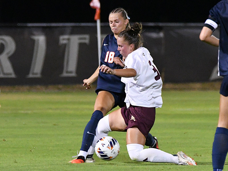 Lilli Denhardt. UTSA and Texas state tied 2-2 in the 2026 women's soccer season opener on Wednesday, Aug. 12, 2026, at Park West. - photo by Joe Alexander