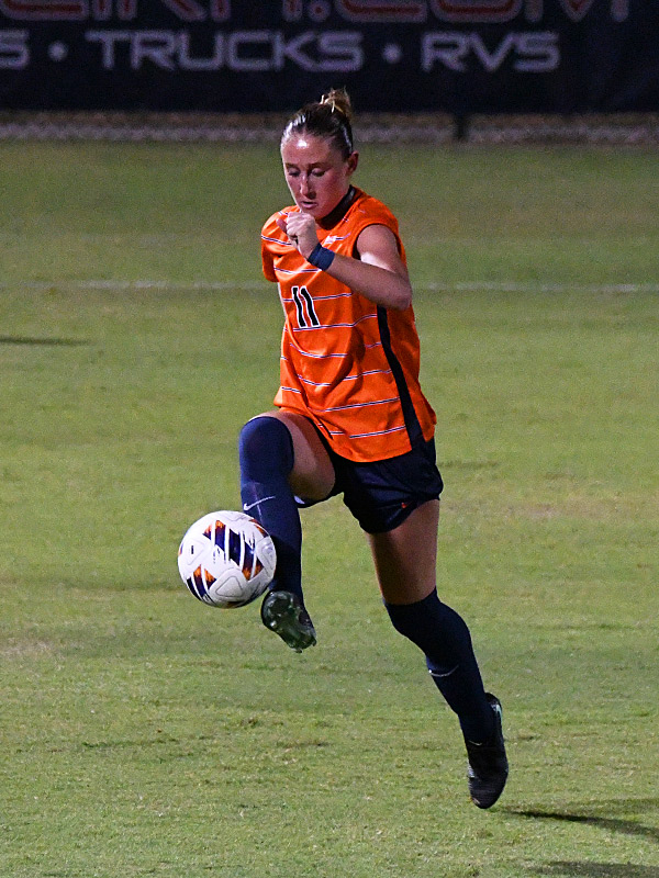 Addi O'Kelley. UTSA beat Incarnate Word 3-1 in women's soccer on Thursday, Sept. 10, 2026, at Park West. - photo by Joe Alexander