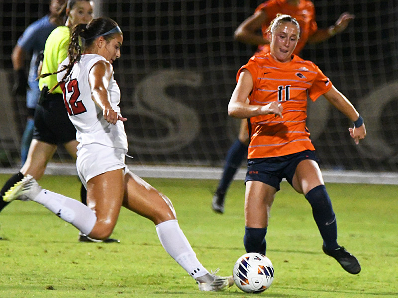 Claire Garritson. UTSA beat Incarnate Word 3-1 in women's soccer on Thursday, Sept. 10, 2026, at Park West. - photo by Joe Alexander