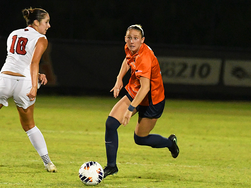 Claire Garritson. UTSA beat Incarnate Word 3-1 in women's soccer on Thursday, Sept. 10, 2026, at Park West. - photo by Joe Alexander
