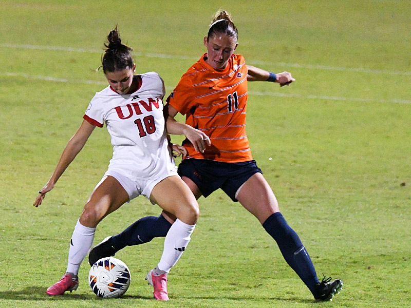 Claire Garritson. UTSA beat Incarnate Word 3-1 in women's soccer on Thursday, Sept. 10, 2026, at Park West. - photo by Joe Alexander