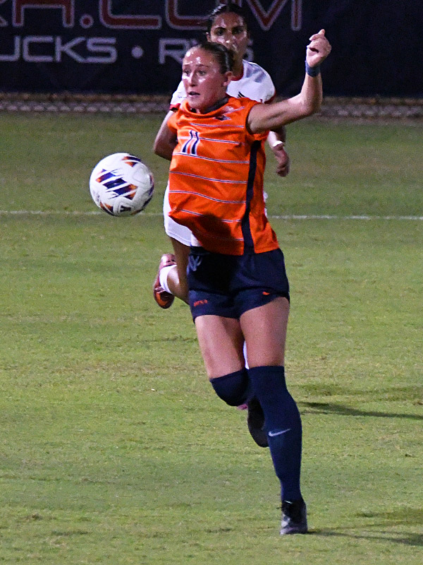 Claire Garritson. UTSA beat Incarnate Word 3-1 in women's soccer on Thursday, Sept. 10, 2026, at Park West. - photo by Joe Alexander