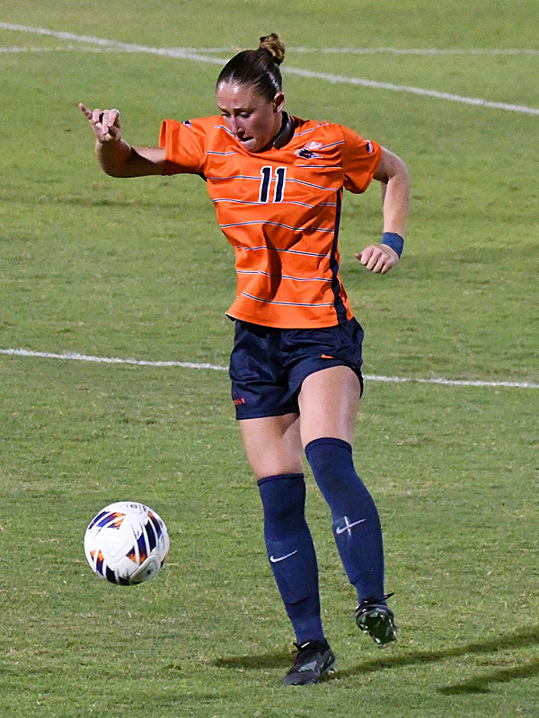 Claire Garritson. UTSA beat Incarnate Word 3-1 in women's soccer on Thursday, Sept. 10, 2026, at Park West. - photo by Joe Alexander
