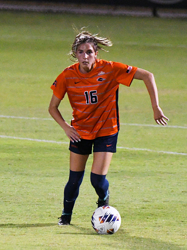 Kacey Grahmann. UTSA beat Incarnate Word 3-1 in women's soccer on Thursday, Sept. 10, 2026, at Park West. - photo by Joe Alexander