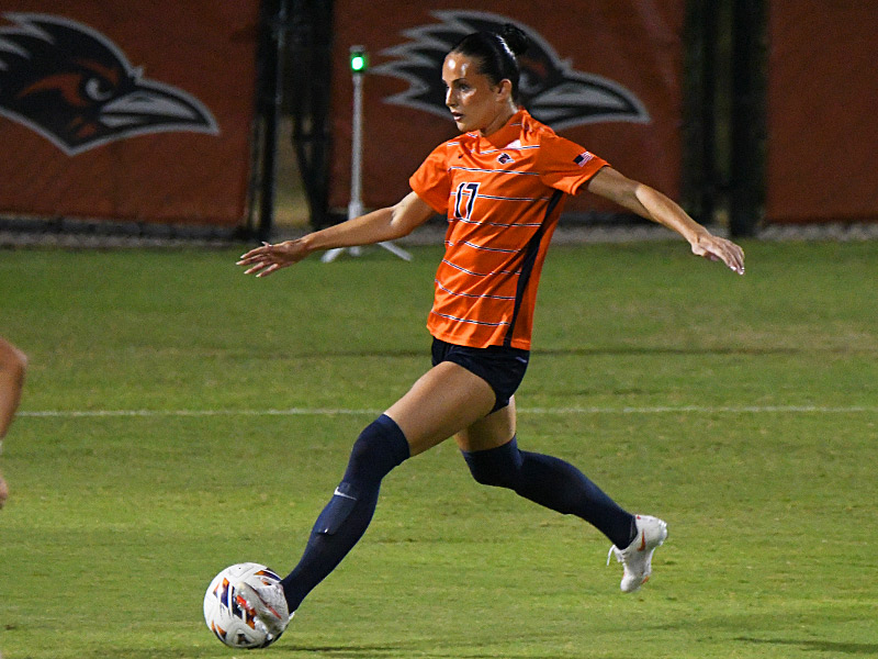 Sadie Paul. UTSA beat Incarnate Word 3-1 in women's soccer on Thursday, Sept. 10, 2026, at Park West. - photo by Joe Alexander