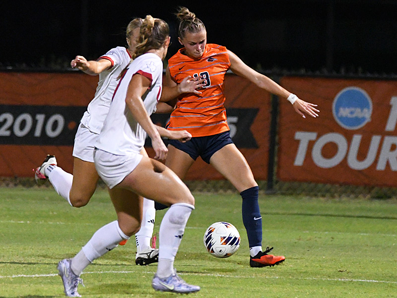 Lilli Denhardt. UTSA beat Incarnate Word 3-1 in women's soccer on Thursday, Sept. 10, 2026, at Park West. - photo by Joe Alexander