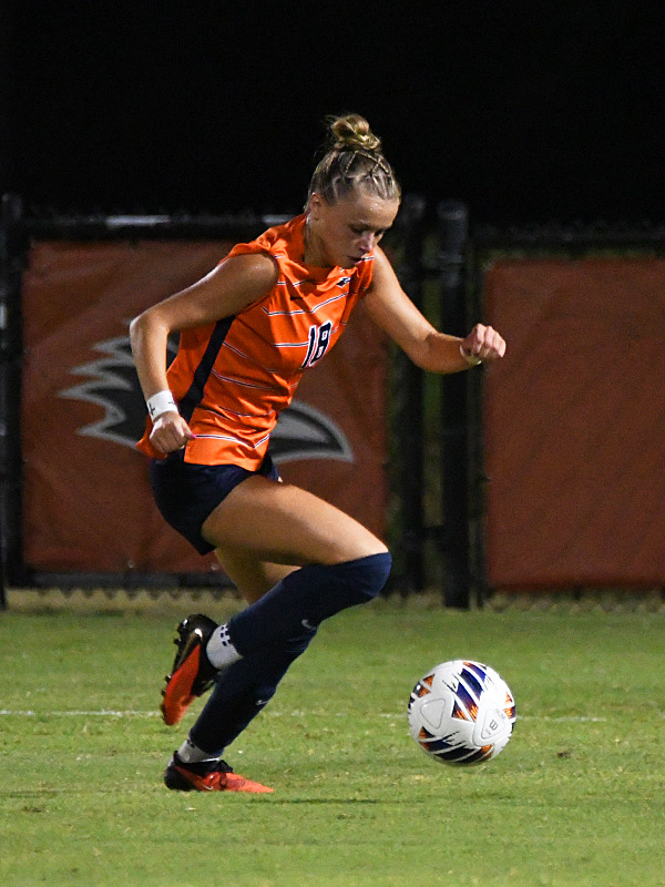 Lilli Denhardt. UTSA beat Incarnate Word 3-1 in women's soccer on Thursday, Sept. 10, 2026, at Park West. - photo by Joe Alexander