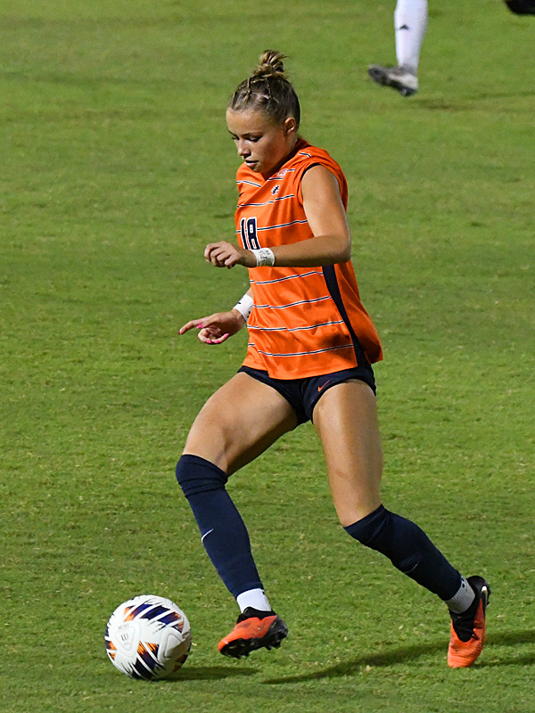 Lilli Denhardt. UTSA beat Incarnate Word 3-1 in women's soccer on Thursday, Sept. 10, 2026, at Park West. - photo by Joe Alexander