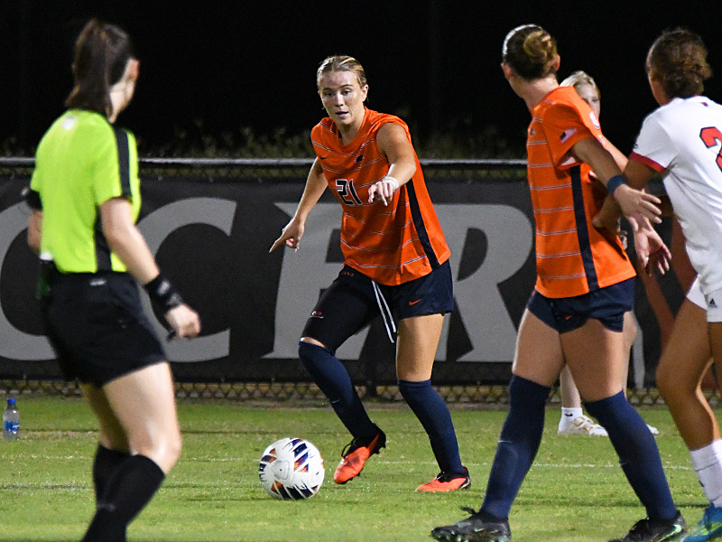 Caroline Pelkofski. UTSA beat Incarnate Word 3-1 in women's soccer on Thursday, Sept. 10, 2026, at Park West. - photo by Joe Alexander