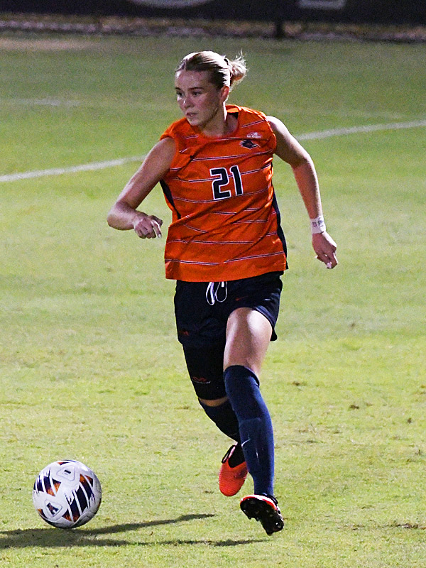Caroline Pelkofski. UTSA beat Incarnate Word 3-1 in women's soccer on Thursday, Sept. 10, 2026, at Park West. - photo by Joe Alexander