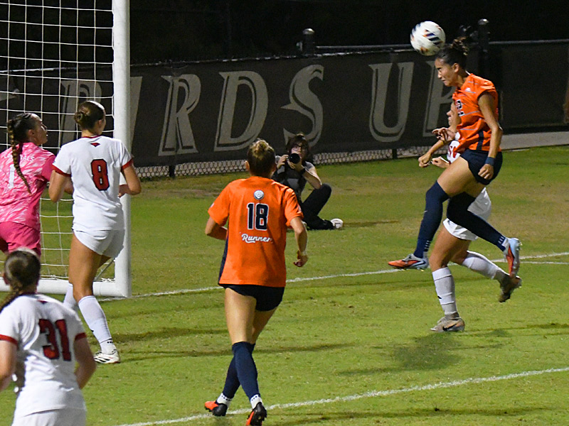 Olivia Christodoulides. UTSA beat Incarnate Word 3-1 in women's soccer on Thursday, Sept. 10, 2026, at Park West. - photo by Joe Alexander