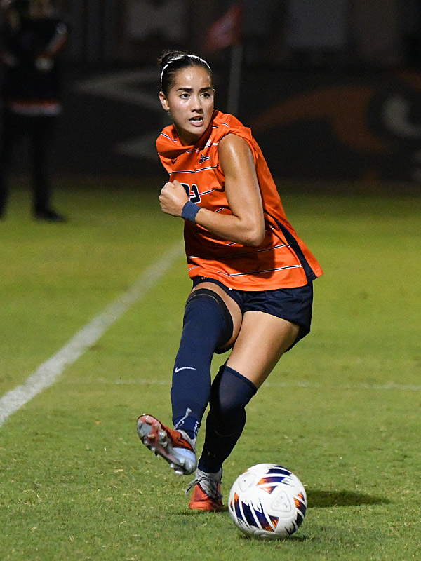 Olivia Christodoulides. UTSA beat Incarnate Word 3-1 in women's soccer on Thursday, Sept. 10, 2026, at Park West. - photo by Joe Alexander