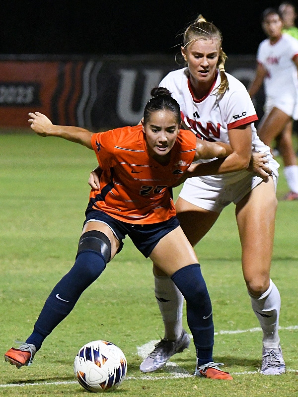 Olivia Christodoulides. UTSA beat Incarnate Word 3-1 in women's soccer on Thursday, Sept. 10, 2026, at Park West. - photo by Joe Alexander