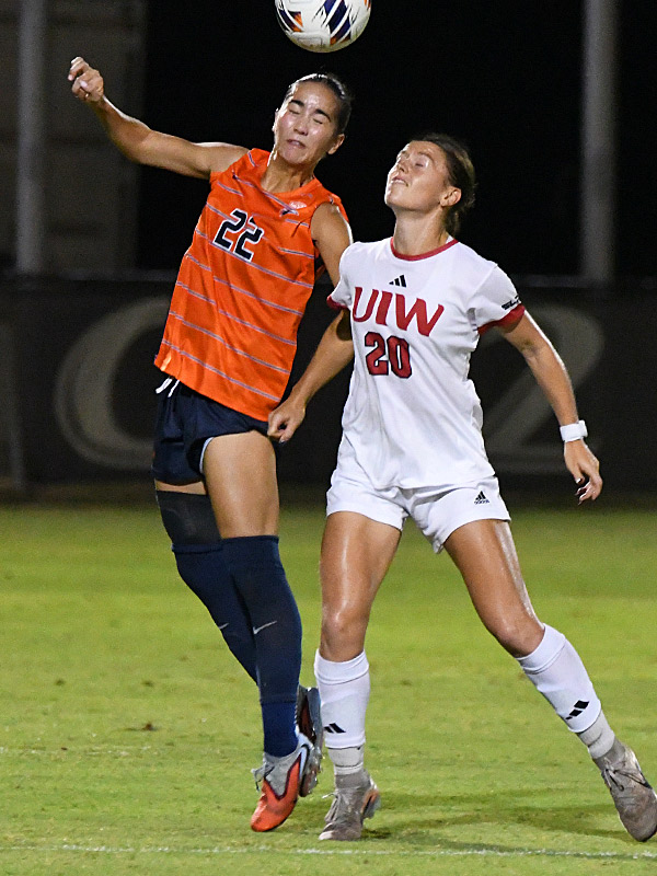 Olivia Christodoulides. UTSA beat Incarnate Word 3-1 in women's soccer on Thursday, Sept. 10, 2026, at Park West. - photo by Joe Alexander