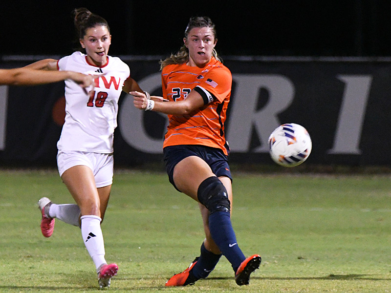 Brooklyn Bailey. UTSA beat Incarnate Word 3-1 in women's soccer on Thursday, Sept. 10, 2026, at Park West. - photo by Joe Alexander