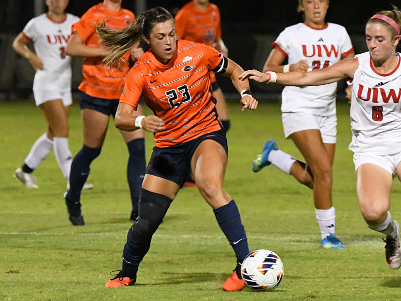 Brooklyn Bailey. UTSA beat Incarnate Word 3-1 in women's soccer on Thursday, Sept. 10, 2026, at Park West. - photo by Joe Alexander