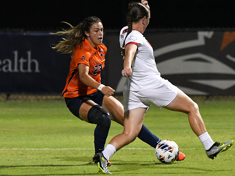Brooklyn Bailey. UTSA beat Incarnate Word 3-1 in women's soccer on Thursday, Sept. 10, 2026, at Park West. - photo by Joe Alexander