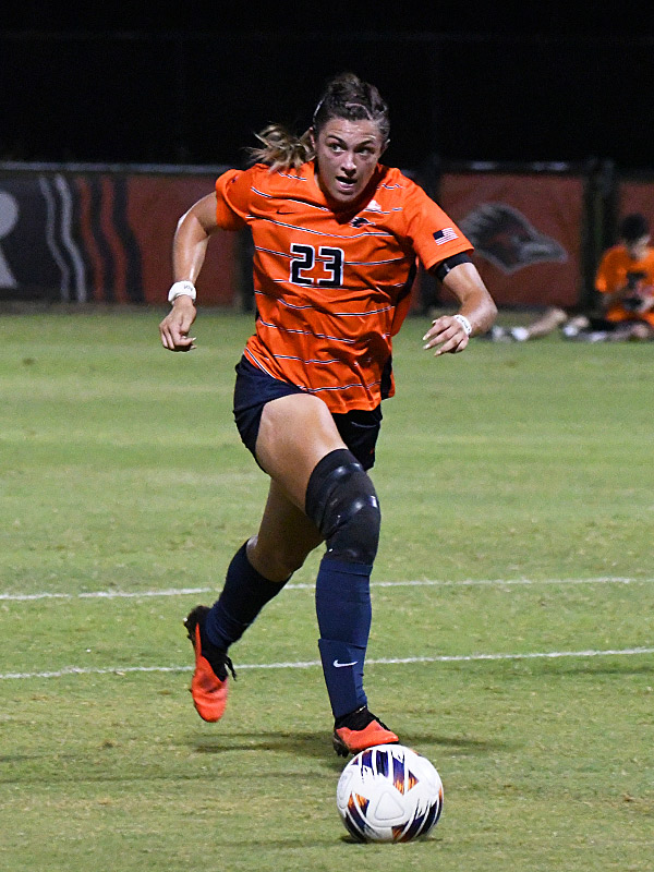 Brooklyn Bailey. UTSA beat Incarnate Word 3-1 in women's soccer on Thursday, Sept. 10, 2026, at Park West. - photo by Joe Alexander