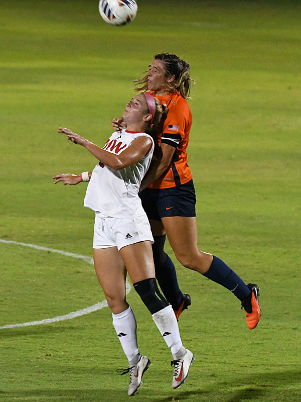 Brooklyn Bailey. UTSA beat Incarnate Word 3-1 in women's soccer on Thursday, Sept. 10, 2026, at Park West. - photo by Joe Alexander