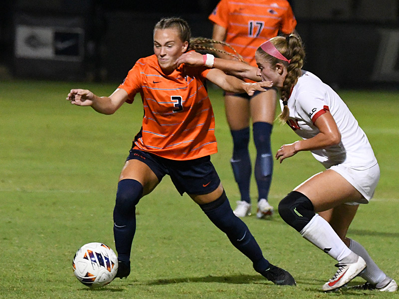 Bri Carrigan. UTSA beat Incarnate Word 3-1 in women's soccer on Thursday, Sept. 10, 2026, at Park West. - photo by Joe Alexander