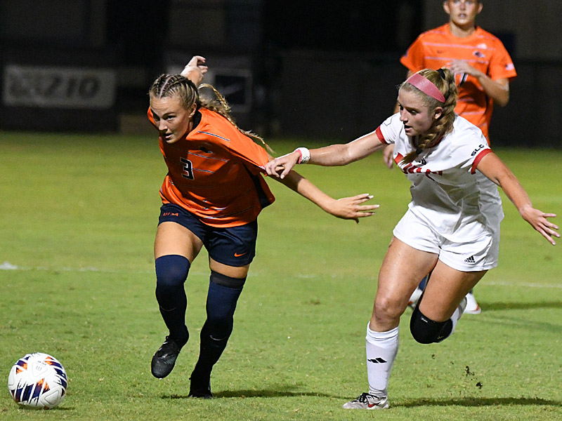 Bri Carrigan. UTSA beat Incarnate Word 3-1 in women's soccer on Thursday, Sept. 10, 2026, at Park West. - photo by Joe Alexander