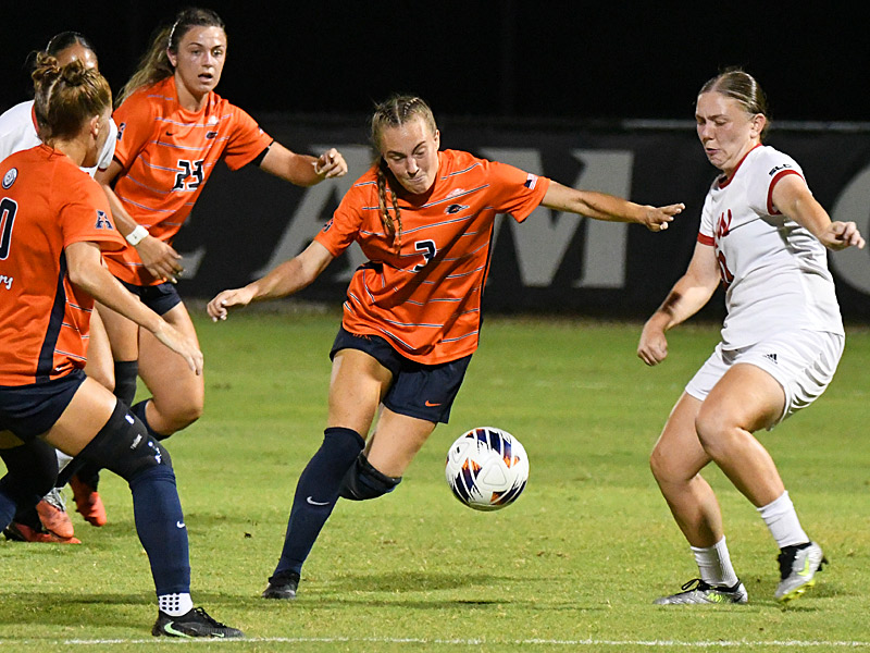 Bri Carrigan. UTSA beat Incarnate Word 3-1 in women's soccer on Thursday, Sept. 10, 2026, at Park West. - photo by Joe Alexander
