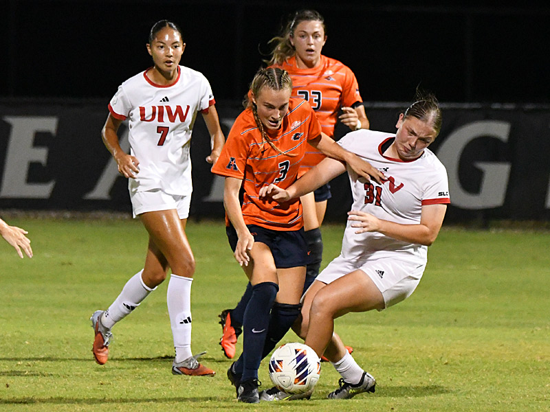 Bri Carrigan. UTSA beat Incarnate Word 3-1 in women's soccer on Thursday, Sept. 10, 2026, at Park West. - photo by Joe Alexander