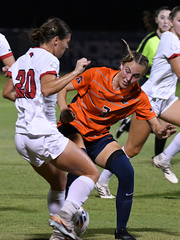 Bri Carrigan. UTSA beat Incarnate Word 3-1 in women's soccer on Thursday, Sept. 10, 2026, at Park West. - photo by Joe Alexander