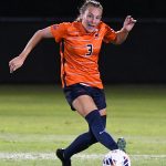 Bri Carrigan. UTSA beat Incarnate Word 3-1 in women's soccer on Thursday, Sept. 10, 2026, at Park West. - photo by Joe Alexander
