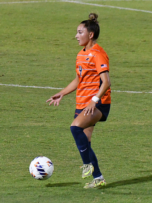 Leah Varela. UTSA beat Incarnate Word 3-1 in women's soccer on Thursday, Sept. 10, 2026, at Park West. - photo by Joe Alexander