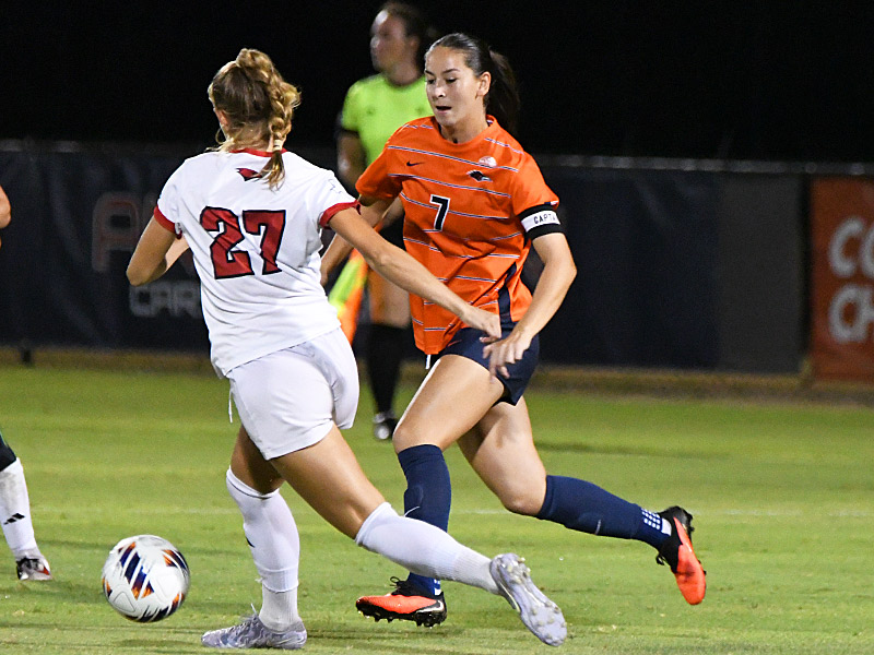Ava Jackson. UTSA beat Incarnate Word 3-1 in women's soccer on Thursday, Sept. 10, 2026, at Park West. - photo by Joe Alexander