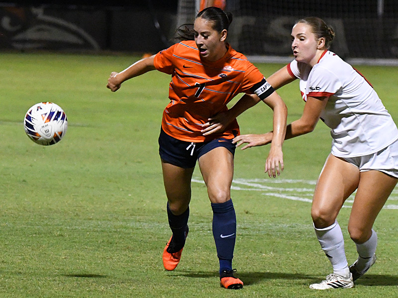 Ava Jackson. UTSA beat Incarnate Word 3-1 in women's soccer on Thursday, Sept. 10, 2026, at Park West. - photo by Joe Alexander