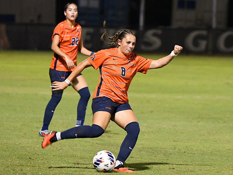 Sam Garofalo. UTSA beat Incarnate Word 3-1 in women's soccer on Thursday, Sept. 10, 2026, at Park West. - photo by Joe Alexander