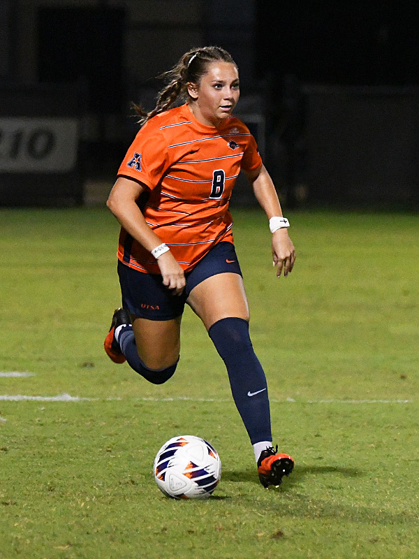 Sam Garofalo. UTSA beat Incarnate Word 3-1 in women's soccer on Thursday, Sept. 10, 2026, at Park West. - photo by Joe Alexander
