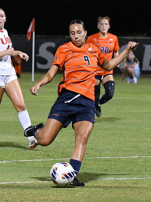 Dulci Binns. UTSA beat Incarnate Word 3-1 in women's soccer on Thursday, Sept. 10, 2026, at Park West. - photo by Joe Alexander
