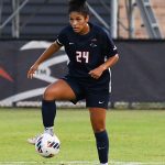 Aaliyaiah Durden. UTSA women's soccer lost to Santa Clara 1-0 on Thursday, Sept. 17, 2026, at Park West. - photo by Joe Alexander