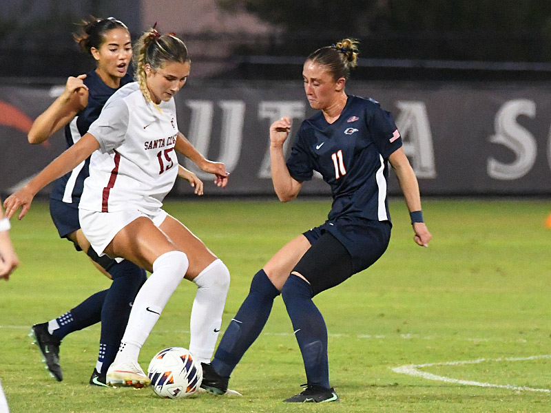 Addi O'Kelley. UTSA women's soccer lost to Santa Clara 1-0 on Thursday, Sept. 17, 2026, at Park West. - photo by Joe Alexander