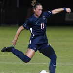Addi O'Kelley. UTSA women's soccer lost to Santa Clara 1-0 on Thursday, Sept. 17, 2026, at Park West. - photo by Joe Alexander