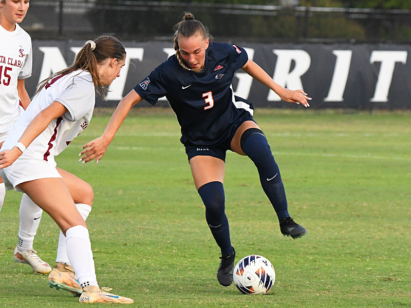 Bri Carrigan. UTSA women's soccer lost to Santa Clara 1-0 on Thursday, Sept. 17, 2026, at Park West. - photo by Joe Alexander