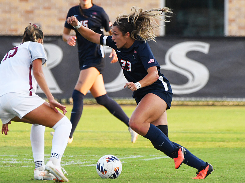 Brooklyn Bailey. UTSA women's soccer lost to Santa Clara 1-0 on Thursday, Sept. 17, 2026, at Park West. - photo by Joe Alexander