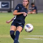 Kacey Grahmann. UTSA women's soccer lost to Santa Clara 1-0 on Thursday, Sept. 17, 2026, at Park West. - photo by Joe Alexander