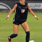 Lilli Denhardt. UTSA women's soccer lost to Santa Clara 1-0 on Thursday, Sept. 17, 2026, at Park West. - photo by Joe Alexander