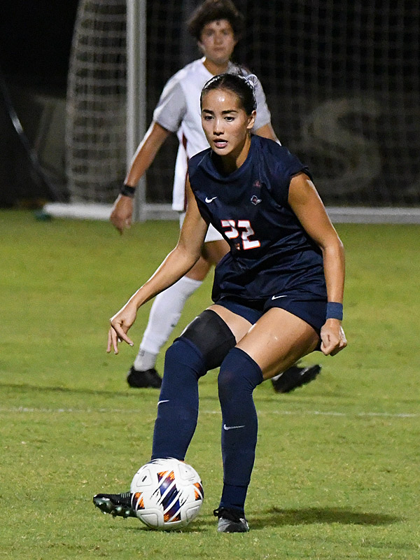 Olivia Christodoulides. UTSA women's soccer lost to Santa Clara 1-0 on Thursday, Sept. 17, 2026, at Park West. - photo by Joe Alexander