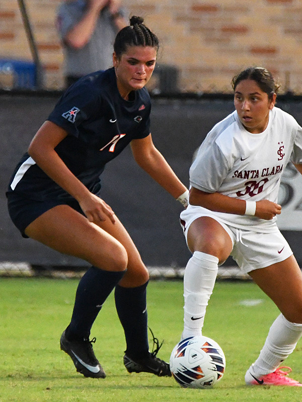 Sofia Peters. UTSA women's soccer lost to Santa Clara 1-0 on Thursday, Sept. 17, 2026, at Park West. - photo by Joe Alexander